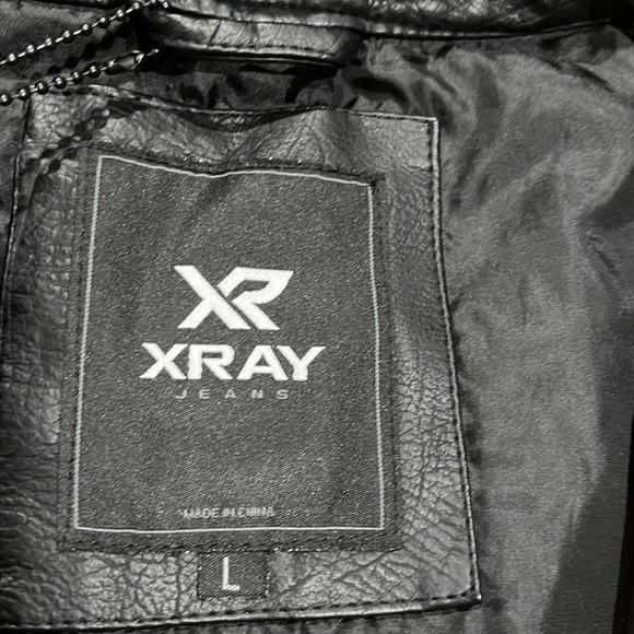 X-RAY Jeans pleather jacket - Picture 3 of 5